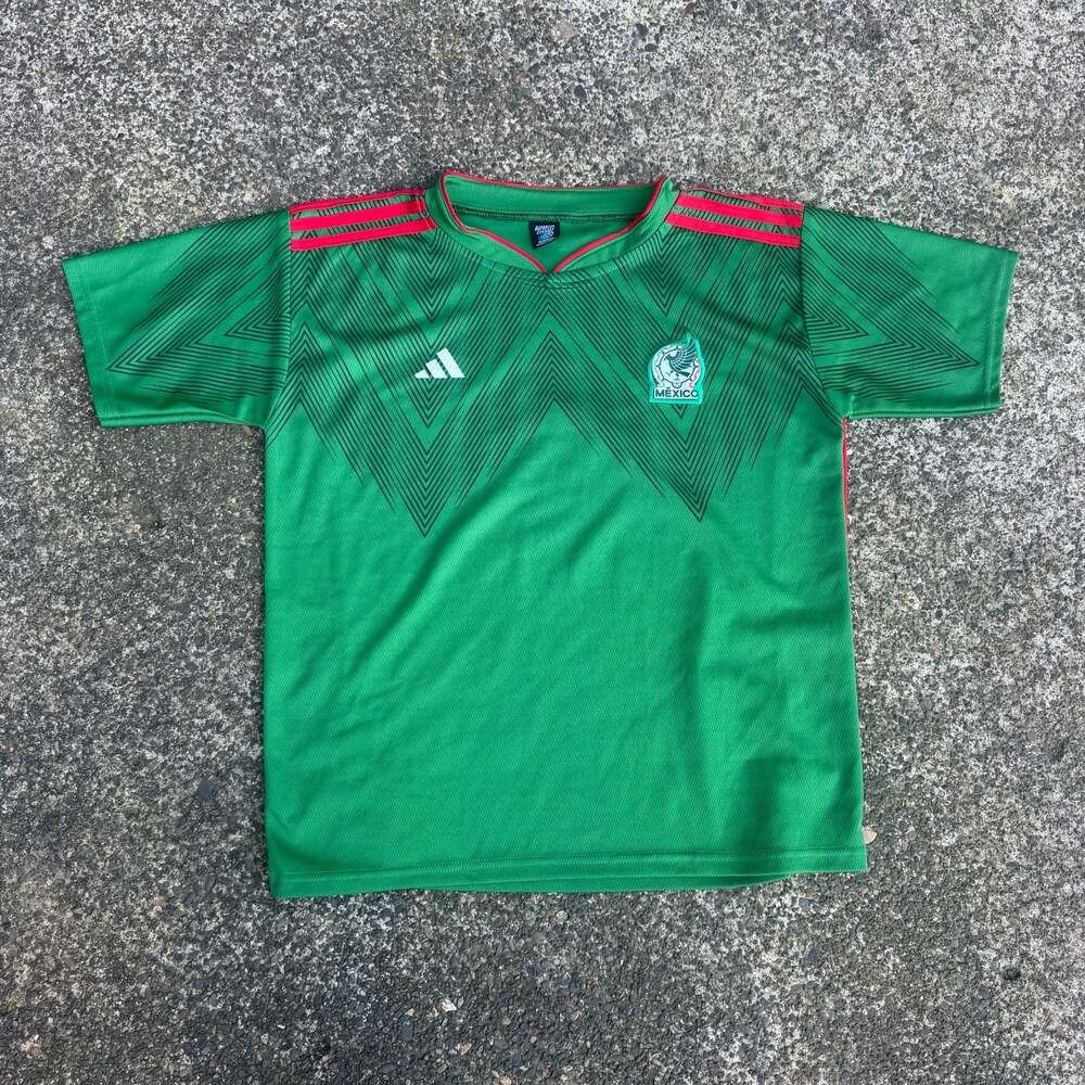 Deportes Cesarin Mexico National Team Soccer Jersey Green Size Medium